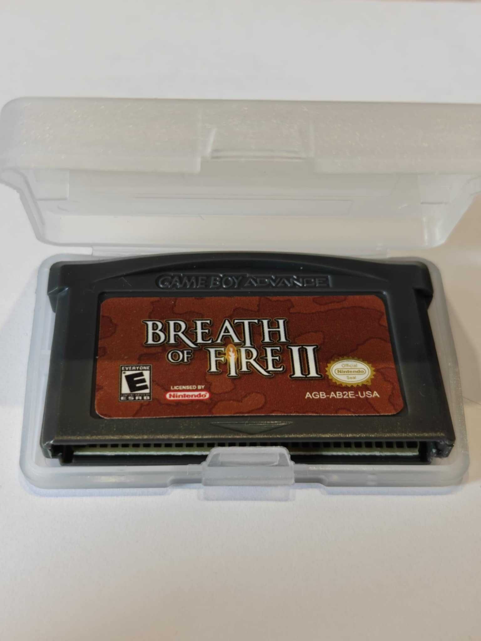 Breath of Fire II game boy gbc gba color advance