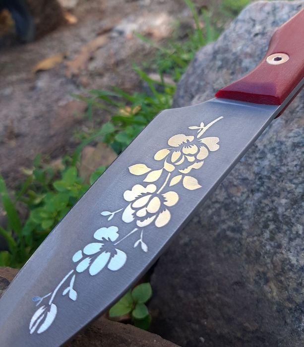 Ніж кухонний. Нож  кухонный, N690 Bohler