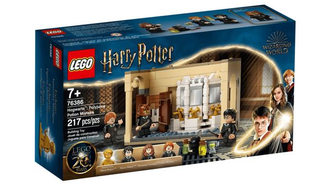 SET LEGO ORIGINAL - Erro de Poção Polissuco - Harry Potter (76386)