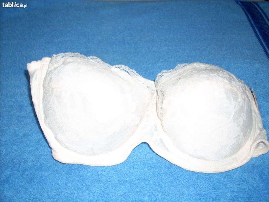 Biustonosz PUSH-UP 70 A lub 75A powiększający USA beżowy