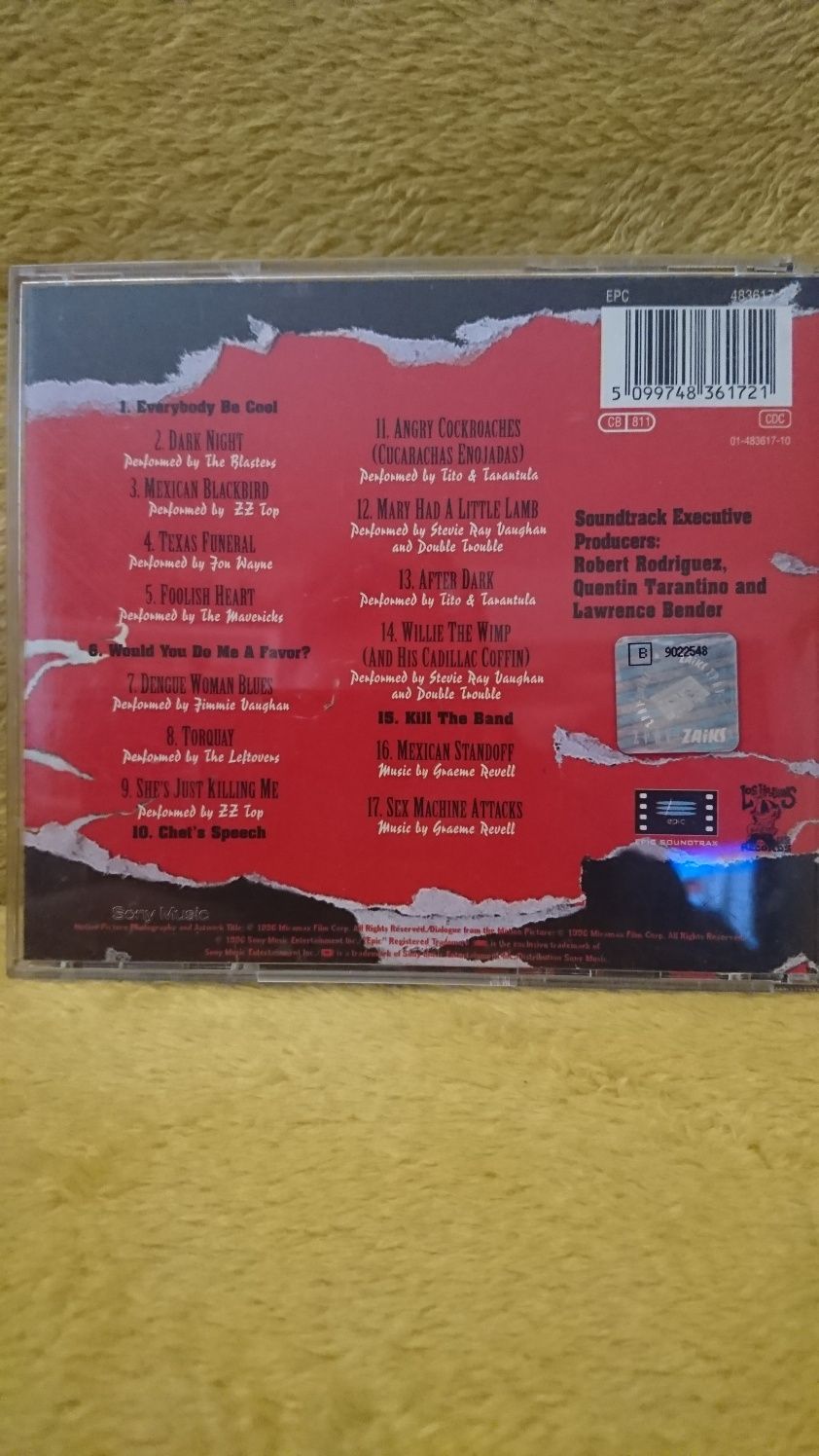 Od Zmierzchu Do Świtu - Soundtrack CD. UNIKAT!!!