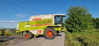 Claas Mega 218 Świeżo sprowadzony heder c600 wózek