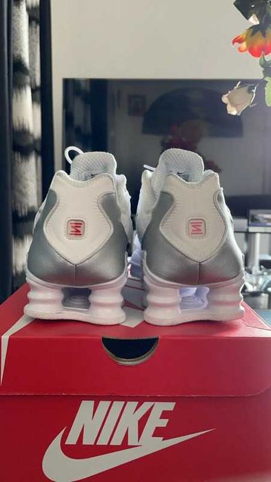 "Buty Trampki" Nike_Shox_TL_White_R.37.5