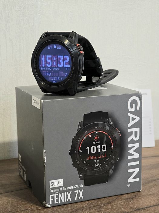 Годинник Garmin Fenix 7X, часы гармин феникс 7х, гармін фенікс 7х