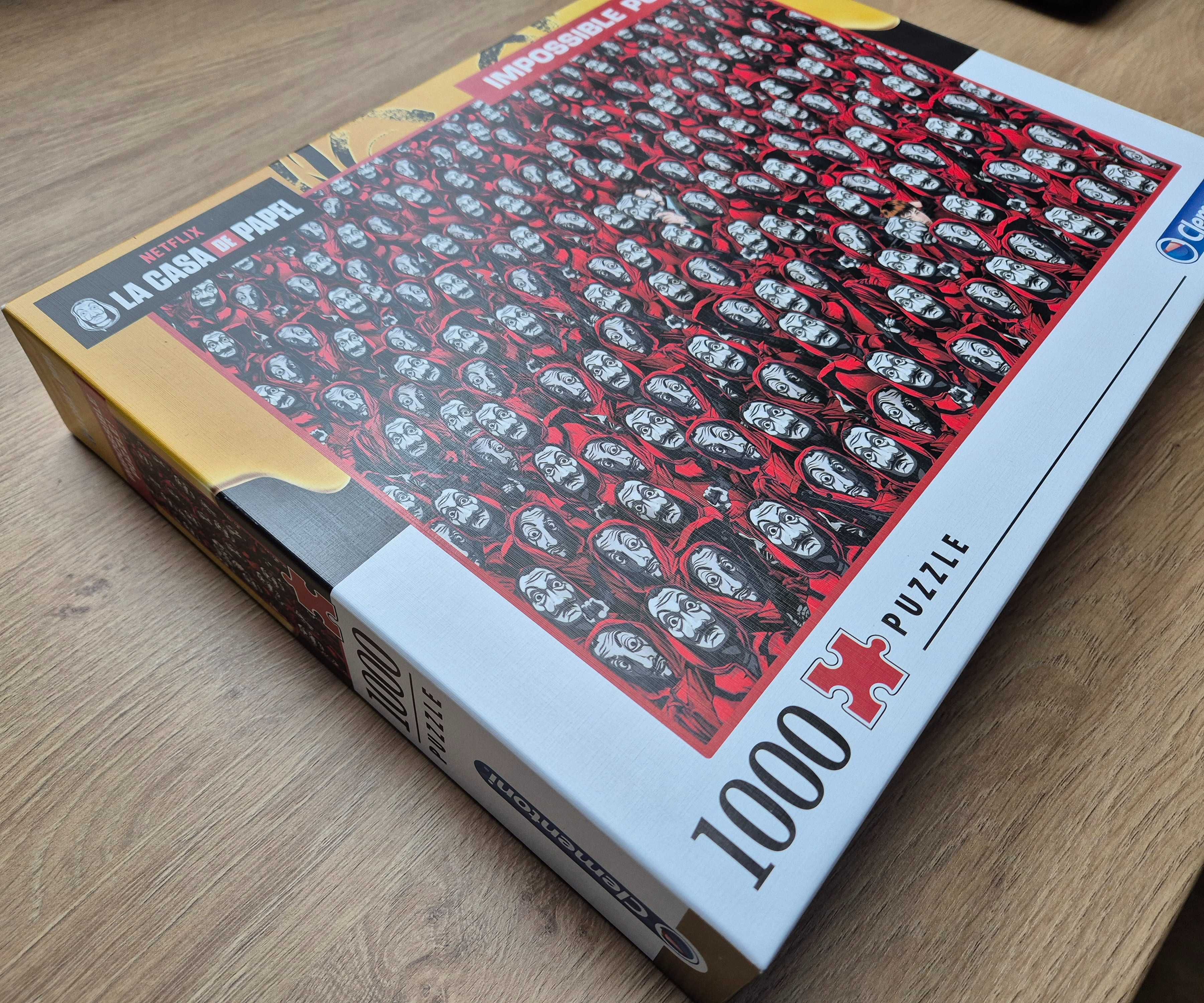 Puzzle Dom z papieru Clementoni