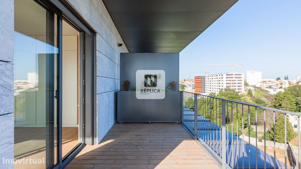 T1 Novo | Terraço 39m2 nas Antas | Vistas Rio Douro - Pronto a Habitar