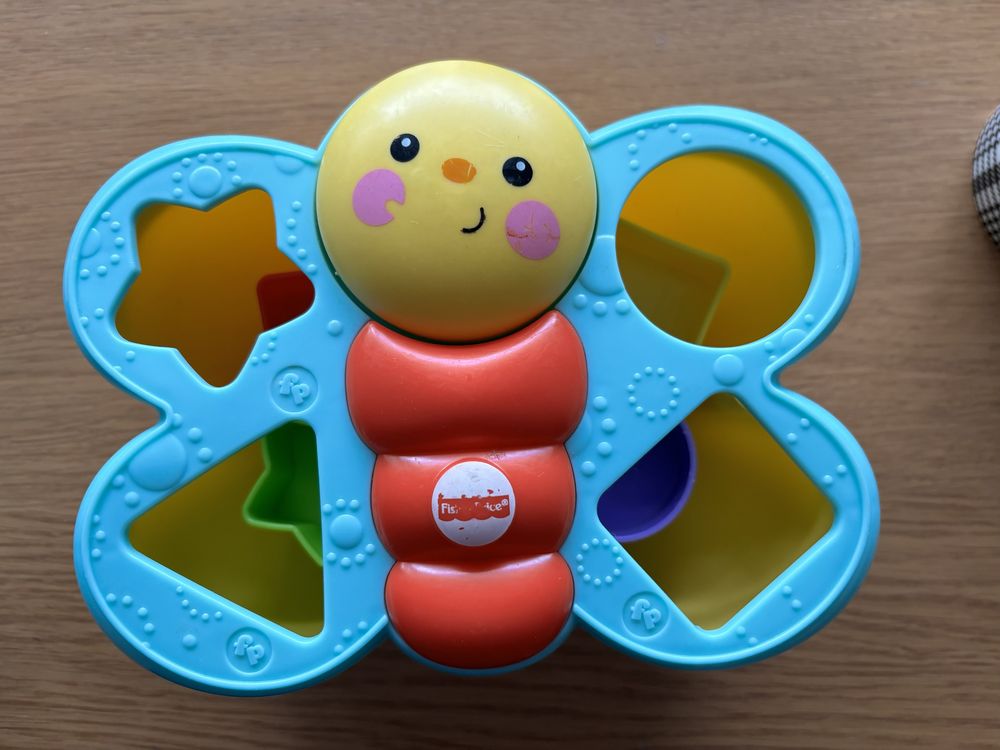 Fisher price motyl sorter ksztaltow