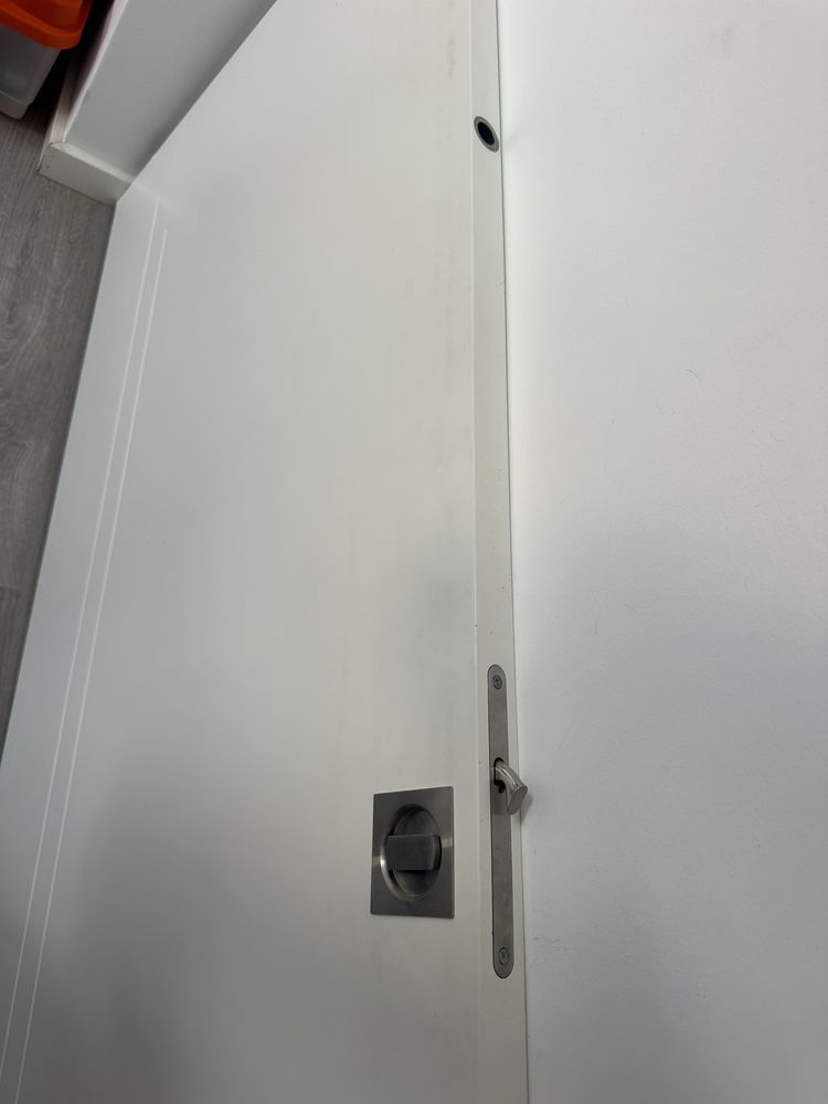 Porta WPC + ombreiras