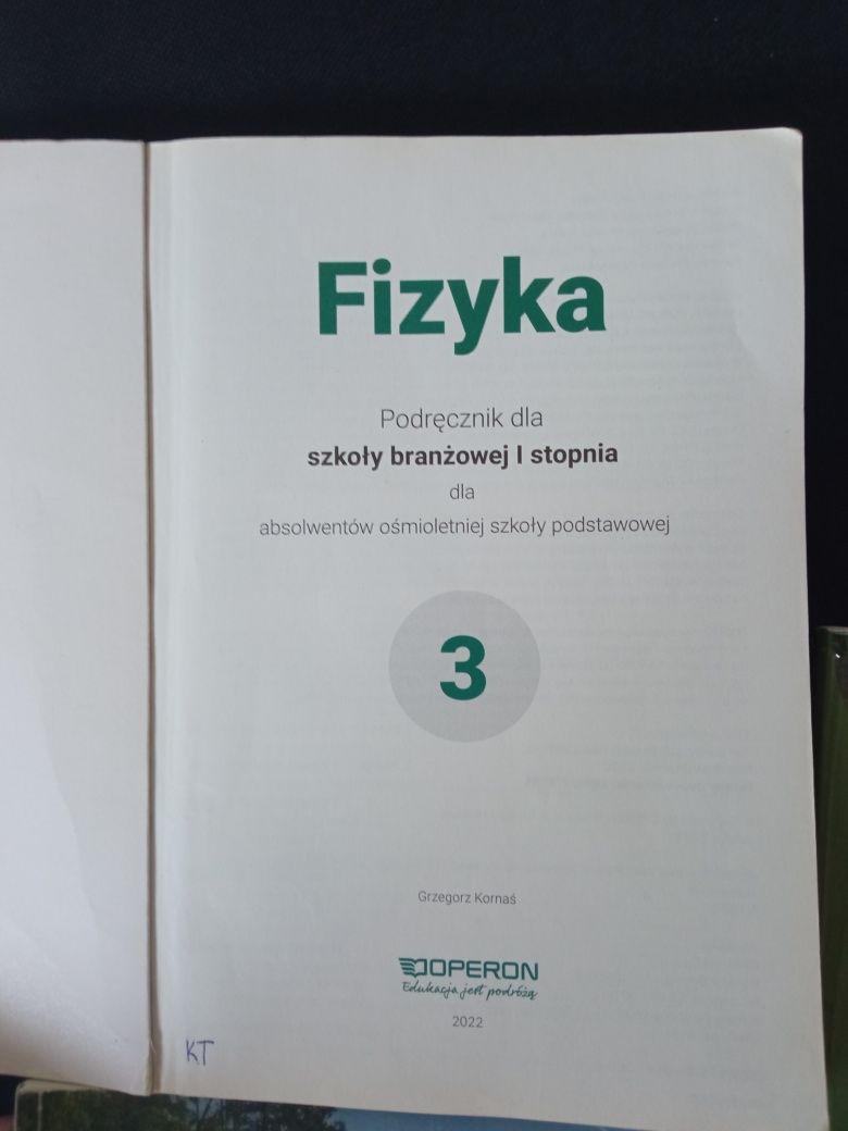 Książka do 3 klasy szkoły branżowej