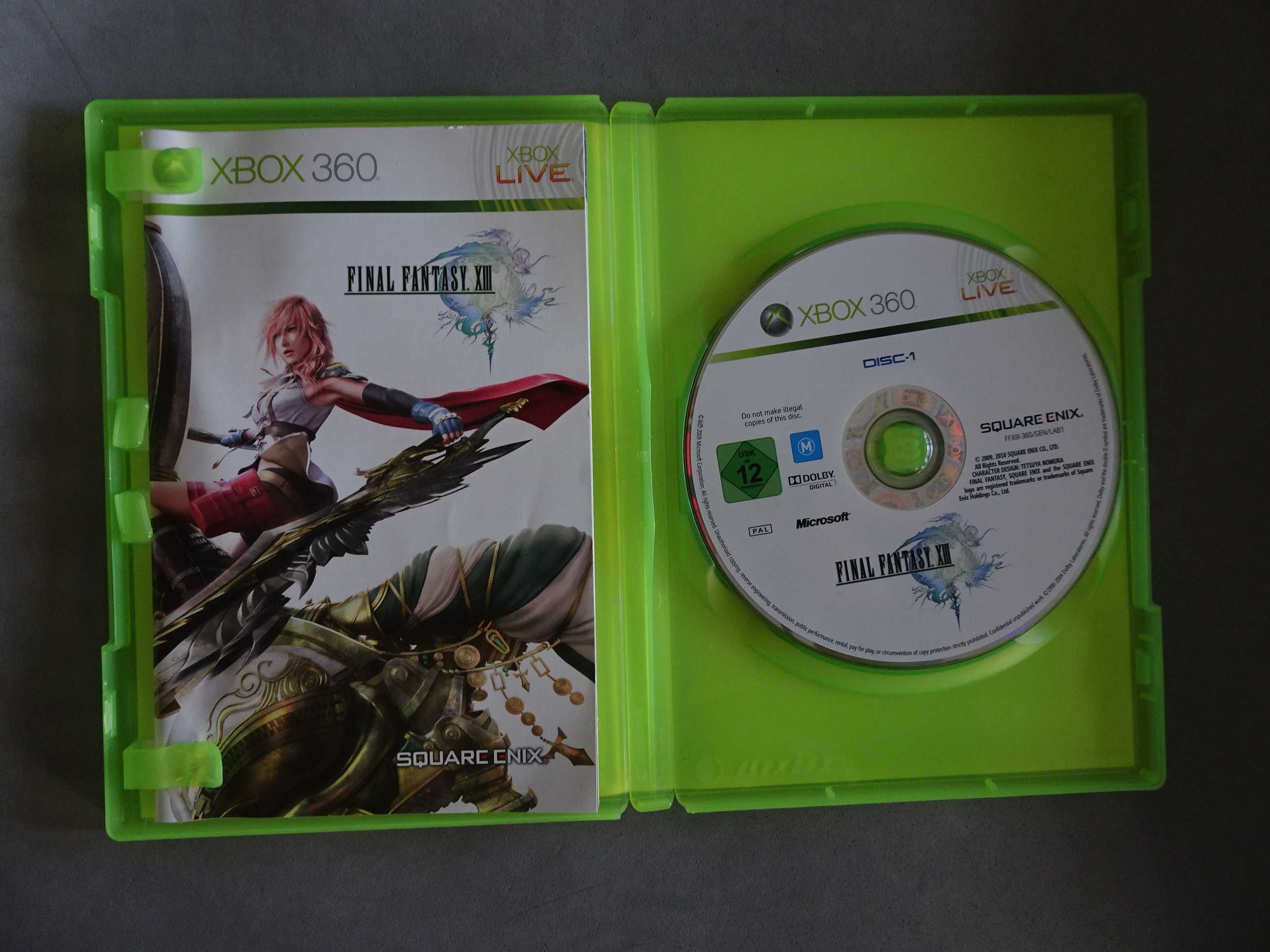 Jogo X-Box XBox 360 - Final Fantasy XIII