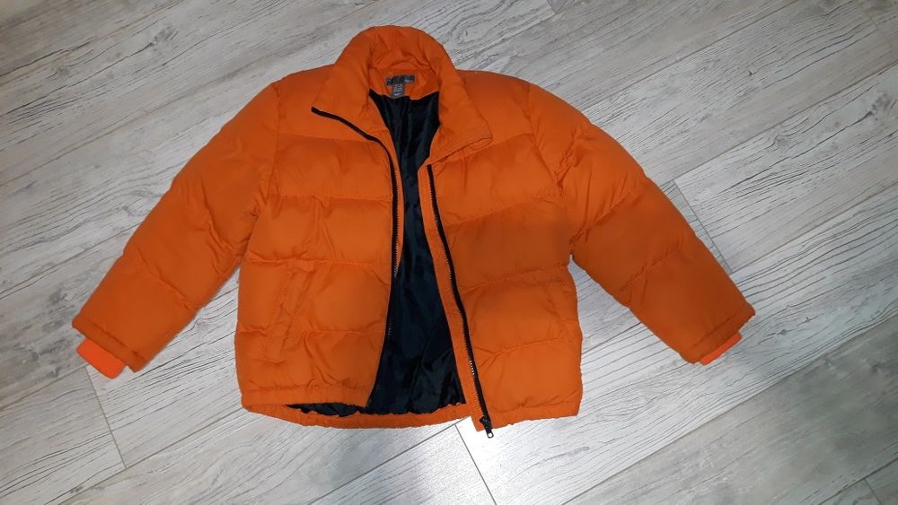 Paczka ubrań dla chłopca 116 122 kurtka zimowa x2 plus duży gratis