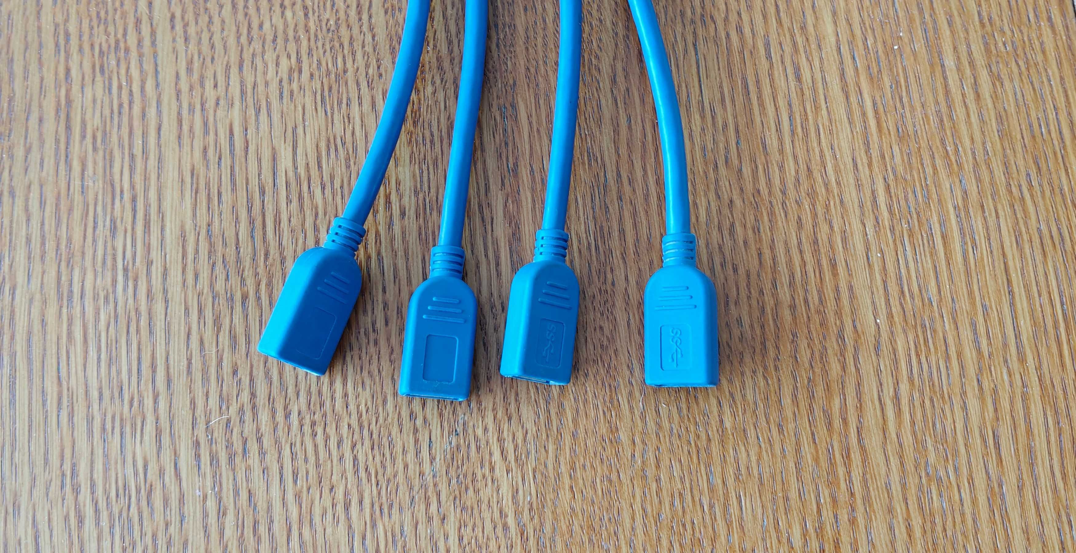 Kabel USB 3.0-A M-Ż męsko-żeński 0,5m Delock