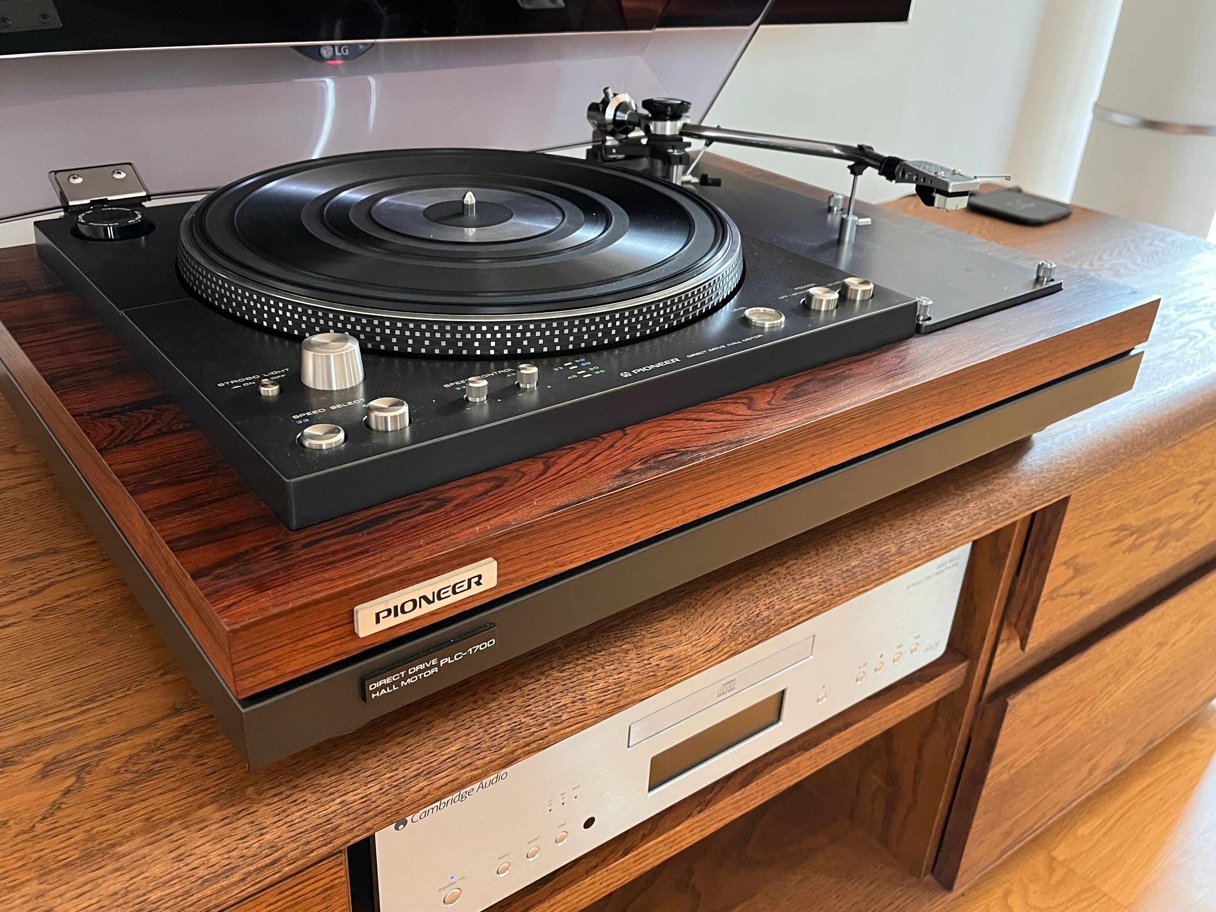 Gramofon Pioneer PLC-1700. Stan Kolekcjonerski.