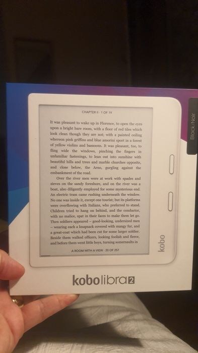 Kobo libra 2+ capa. Novo e selado
