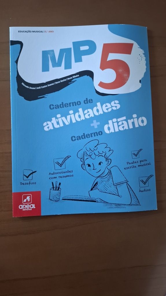 Caderno de fichas de educação musical 5⁰ ano