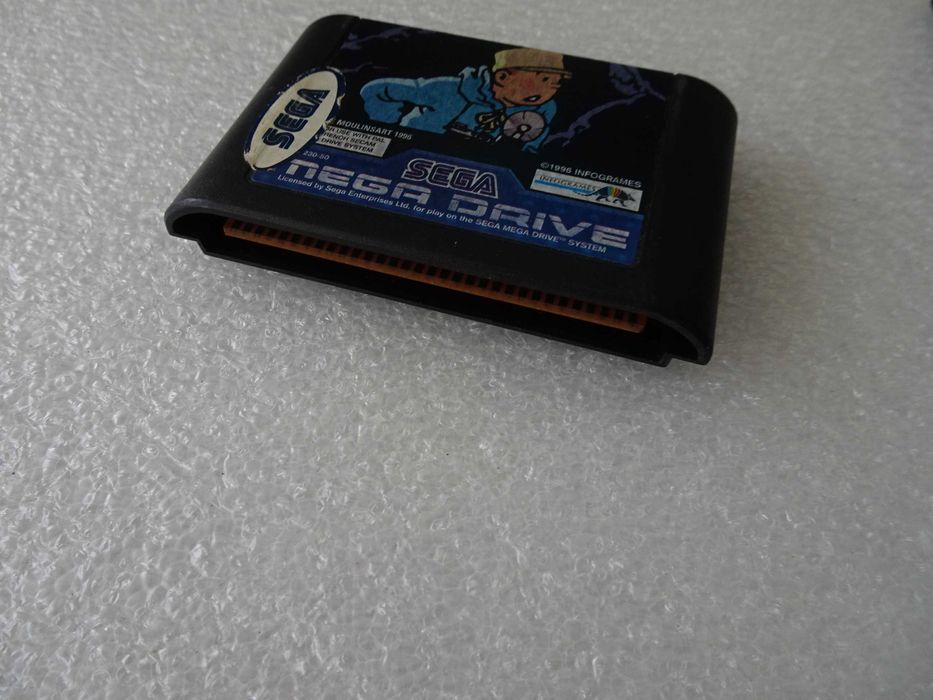 Jogo Mega Drive - Tintin au Tibete