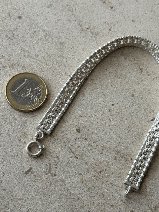 Pulseira de senhora em prata portuguesa