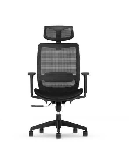 Ergonomiczne Krzesło Biurkowe BS4 – Pełna Siatkowa Konstrukcja,