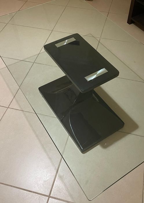 Mesa centro sala em vidro