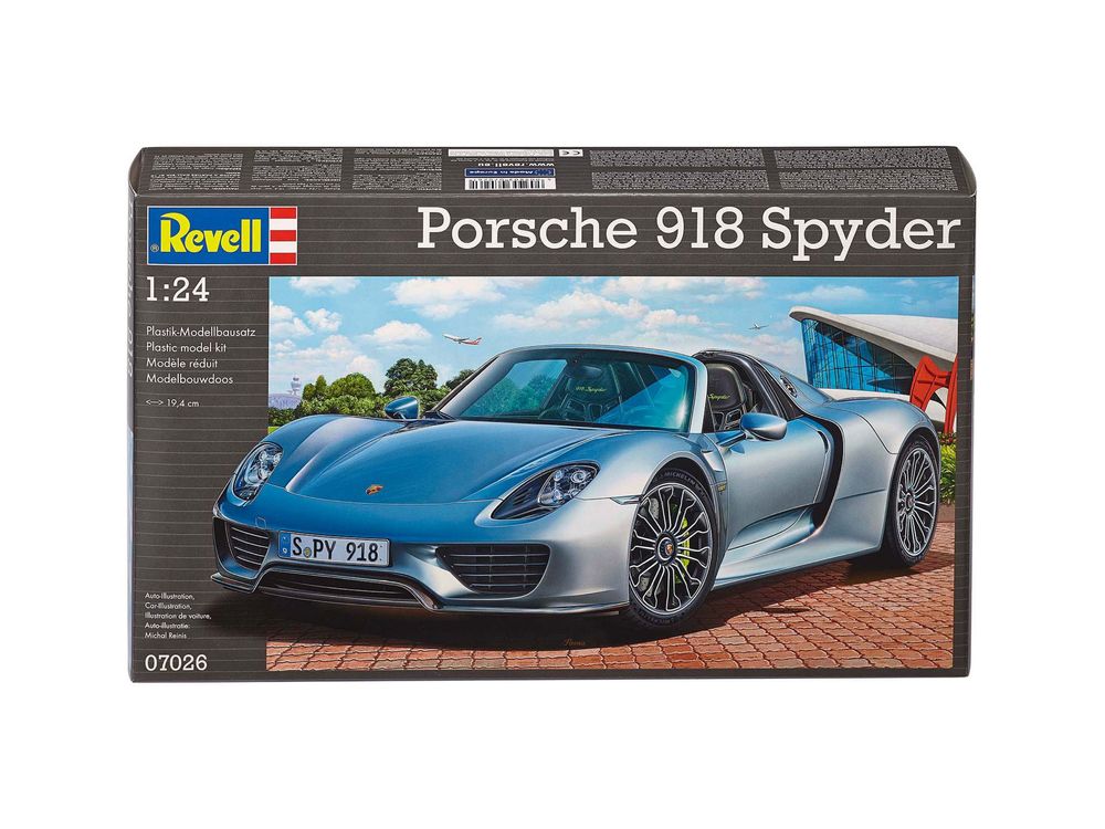 SAMOCHÓD model 1/24 Revell 07026 PORSCHE 918 SPYDER