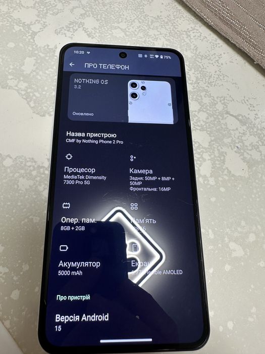 CMF by Nothing Phone 2 Pro 8/128 білий