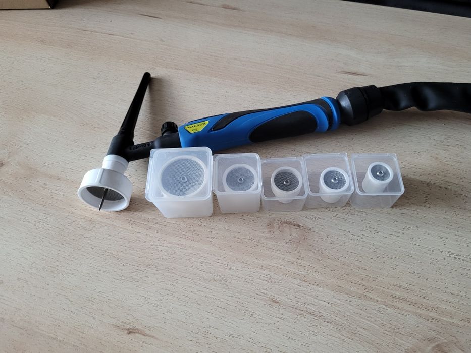 Dysze, porcelanki Tig, Procup, spawarka