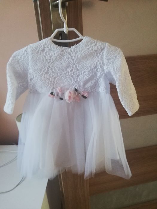 Ubranko do chrztu dla dziewczynki