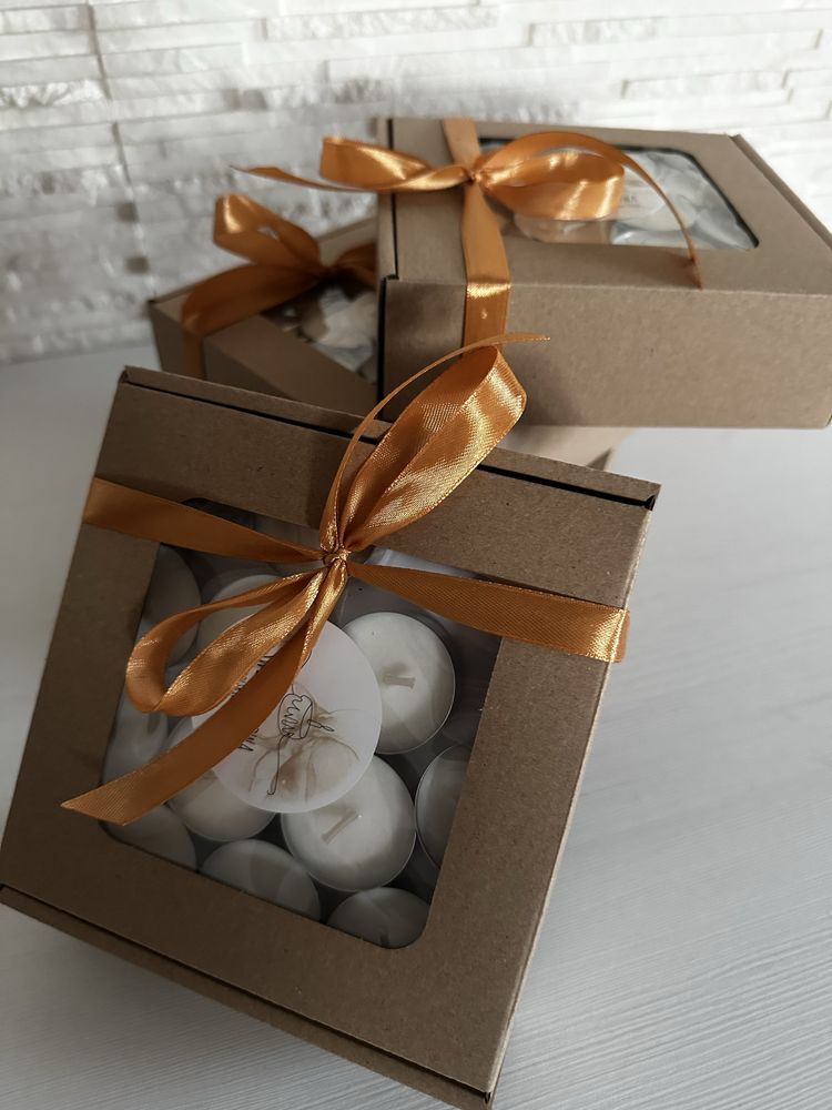 Tealight sojowe , podgrzewacze , swieczki ,40 szt  plus 1 gratis