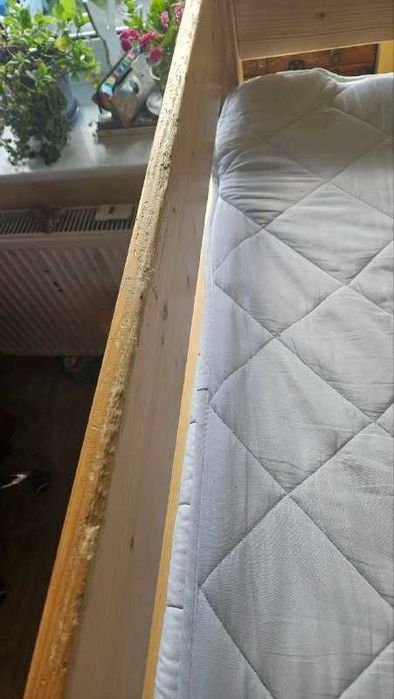 Łóżko piętrowe  VESTERVIG 80/120x200 naturalny