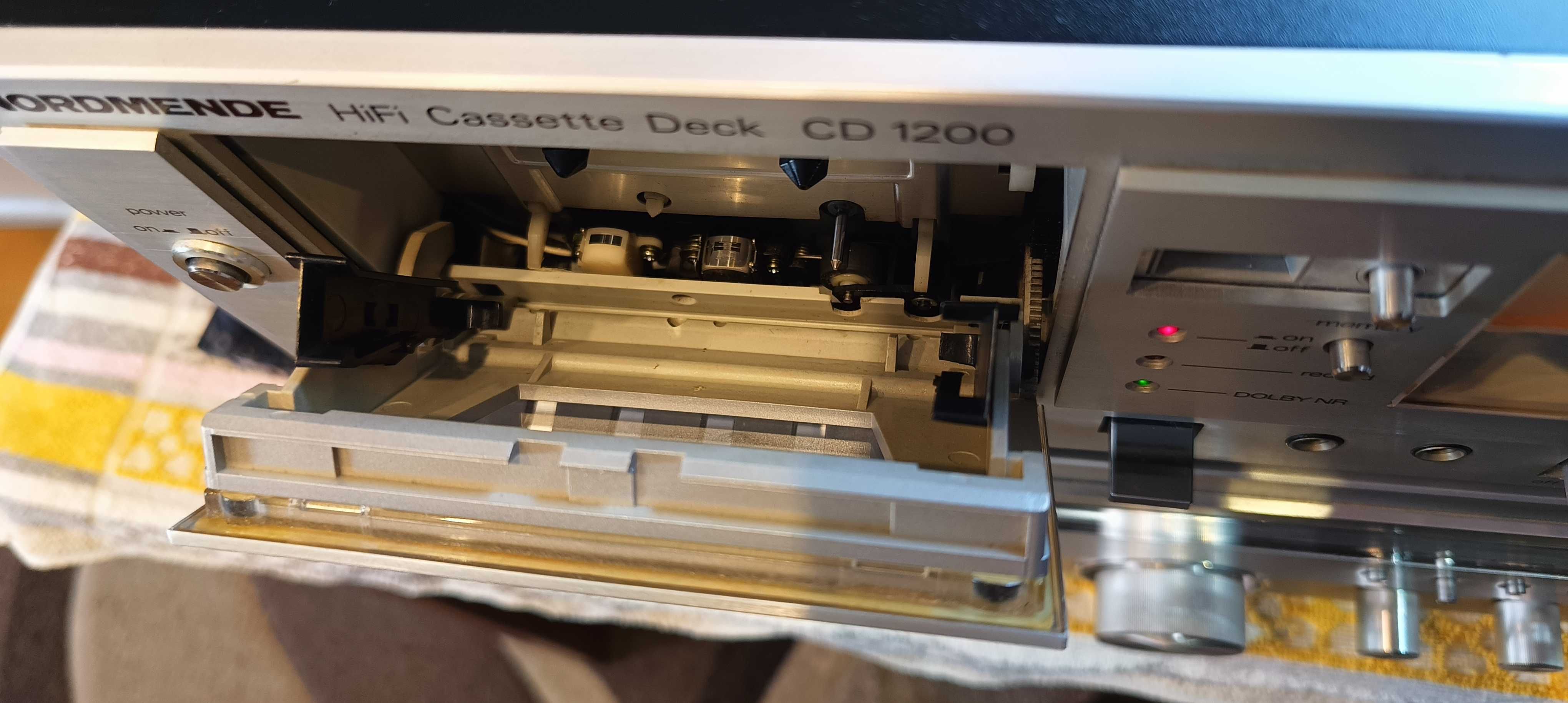 Wieża zestaw amplituner Nordmende RE 1200 magnetofon CD 1200