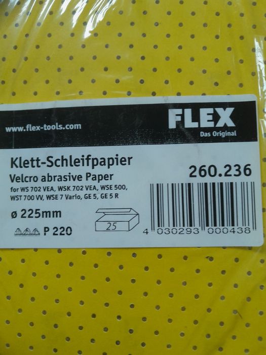 Шліфувальні круги Flex для жирафа.