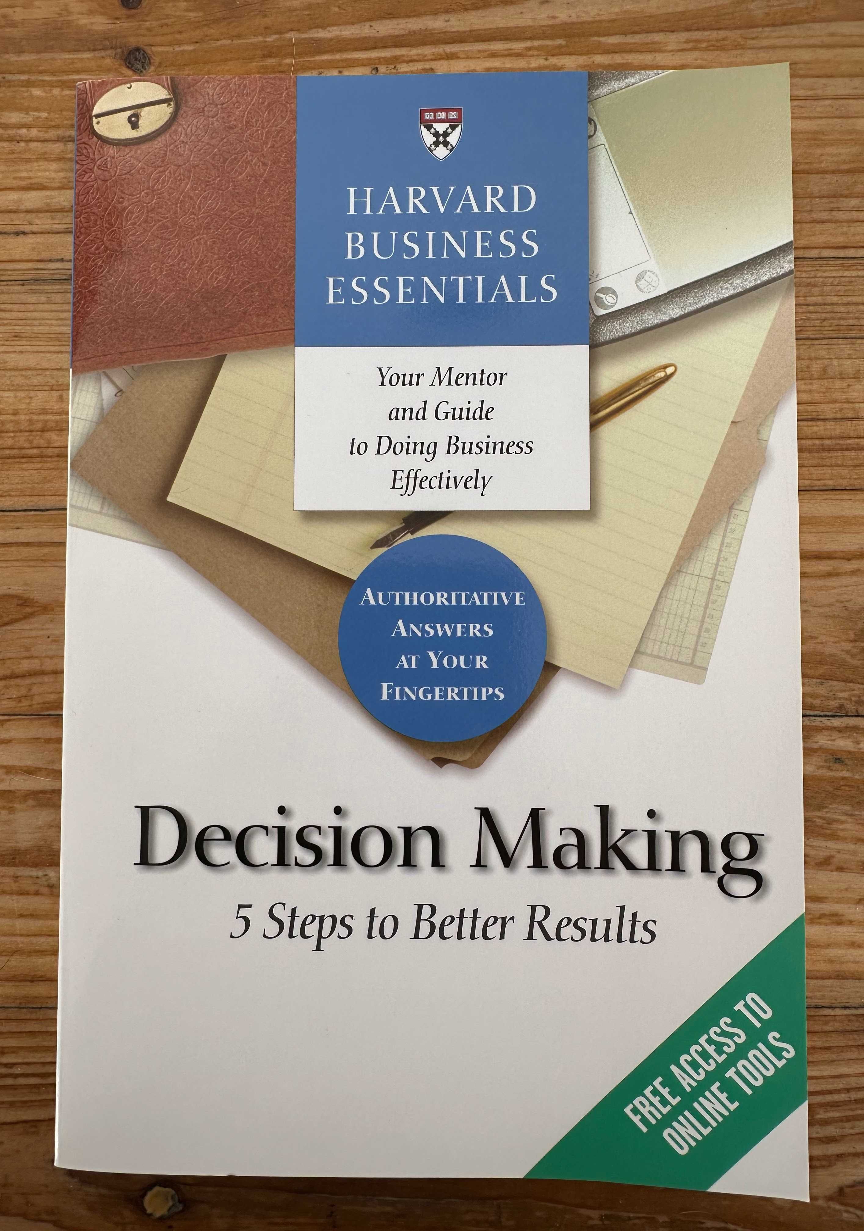 Decision Making - Harvard Business Review - NOVO