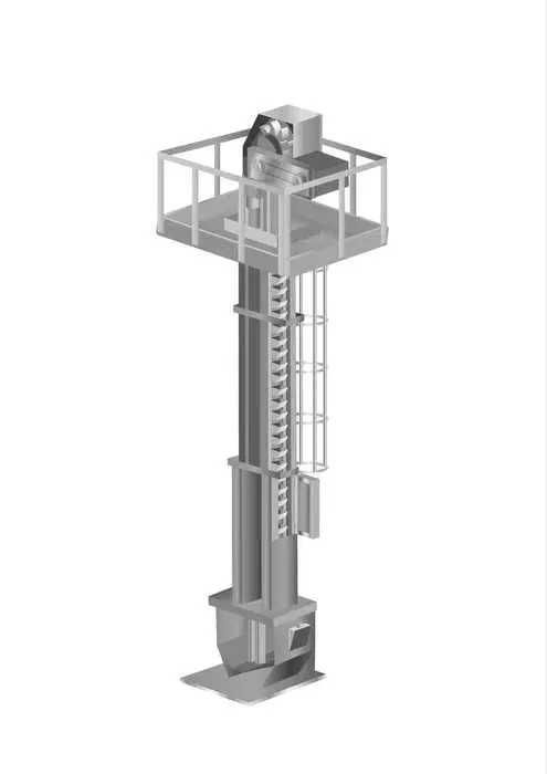 Podajniki kubełkowe do silosu 22 m Typu PK Podajnik pionowy do ziarna