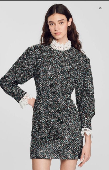 Твідова сукня Sandro нова з бирками