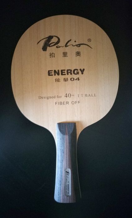 Deska Palio Energy 04, okładziny 999, kokutaku niebieskie tenis stołow