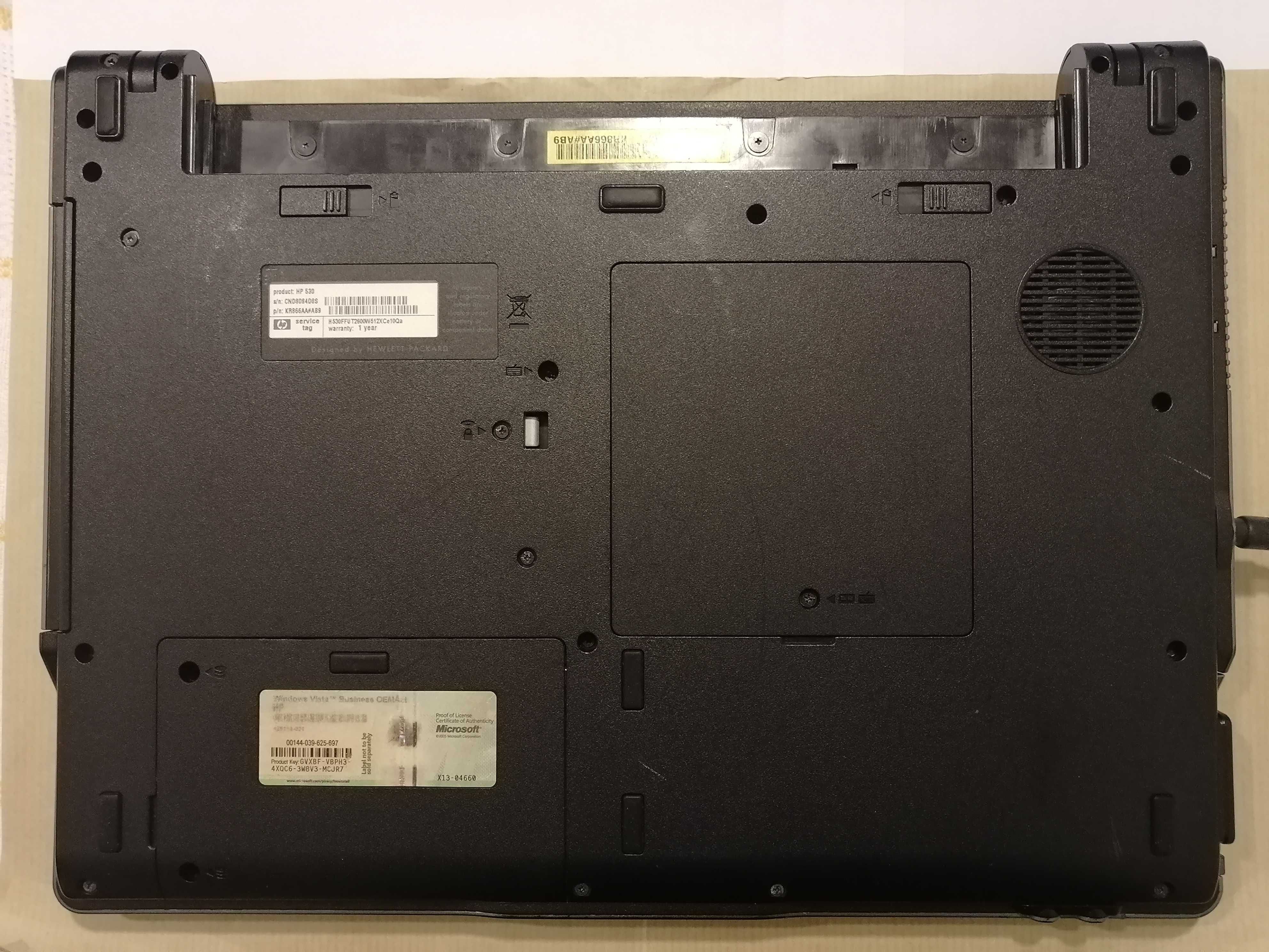 HP 530 Intel Centrino