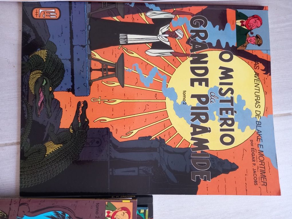 Livros das Aventuras de Blake e Mortimer em banda desenhada
