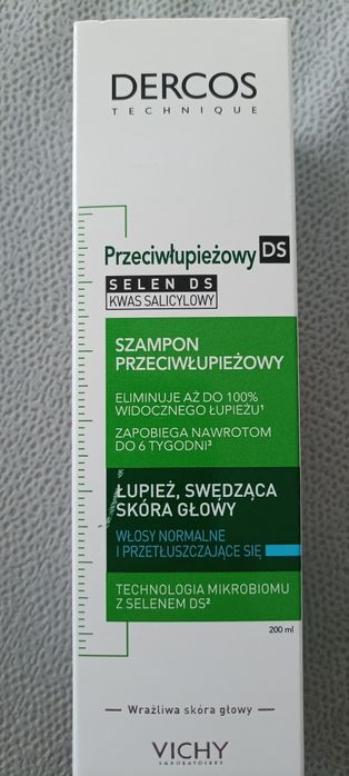 Dercos szampon przeciwłupieżowy, 200 ml