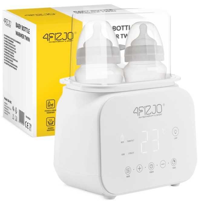 OKAZJA !!! Podwójny Podgrzewacz i sterylizator do butelek TWIN 4FIZJO