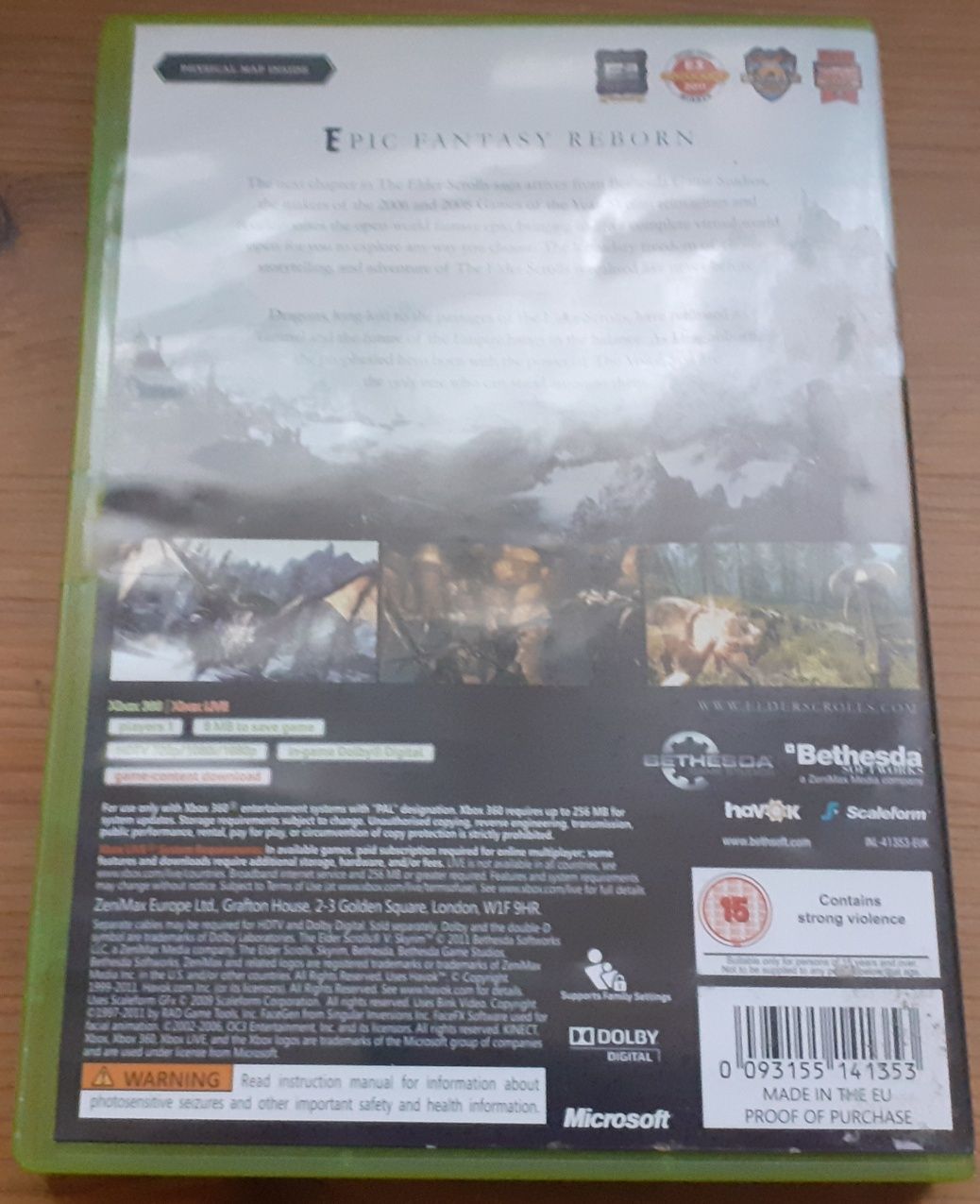 Skyrim - Gra na Xbox 360
