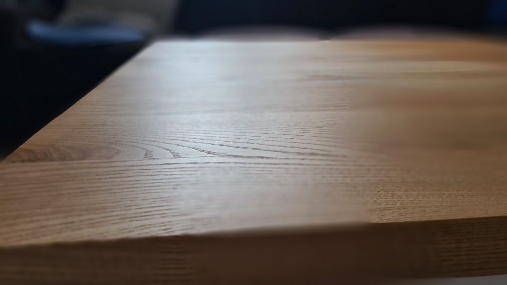 Stolik stół kawowy duży drewno jesion