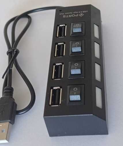 Carregador USB de 4 portas