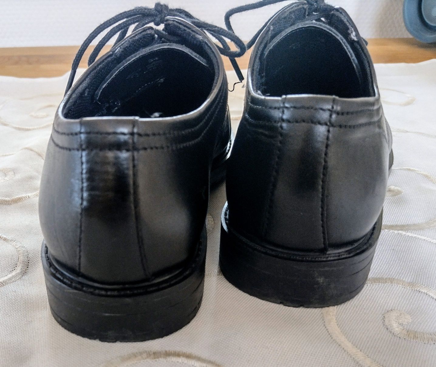 Skórzane eleganckie buty chłopięce r.34 Agaxy (23cm)