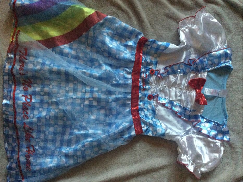 Sukienka Dorotka z Krainy Oz Przebranie Halloween/Karnawał roz.134/140