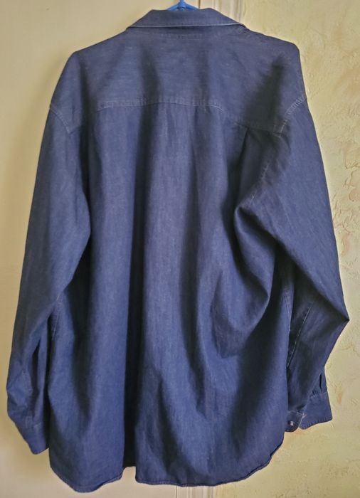 Рубашка джинсовая мужская