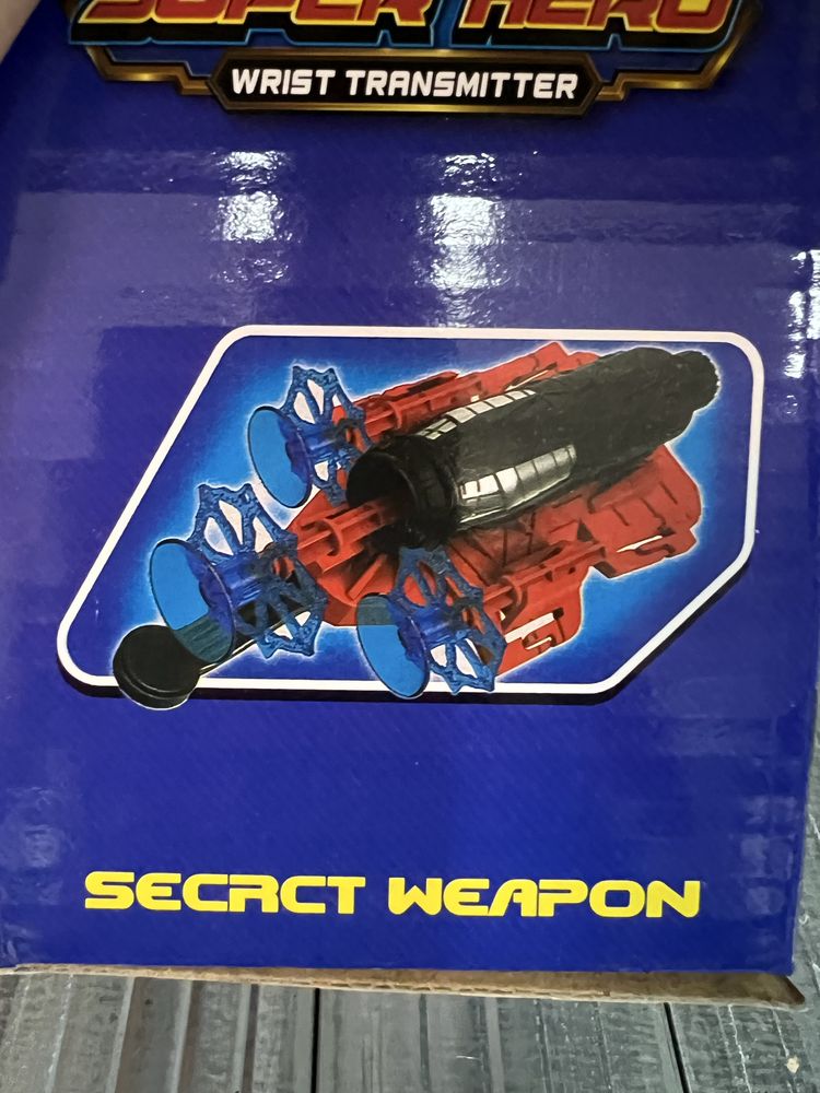 Spiderman wyrzutnia z rękawicą
