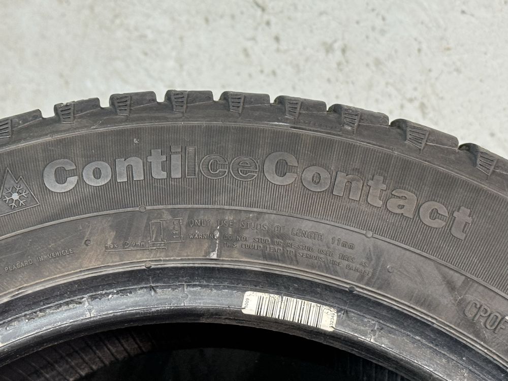 R16 205/55 пара зимові шини Continental ContiIceContact