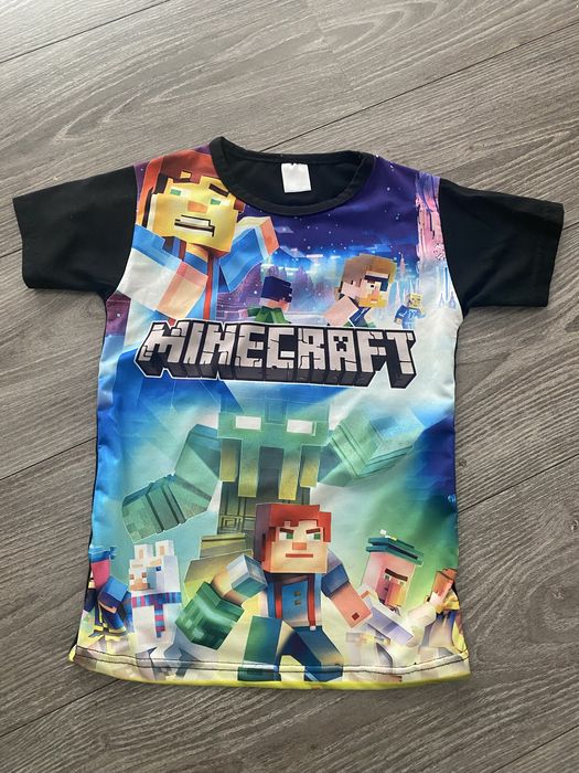 Minecraft koszulka 110/116