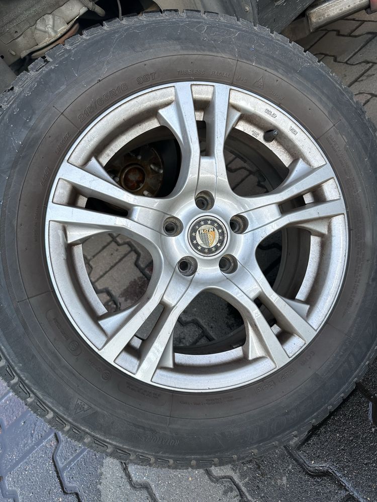 Koła Opel Mokka Astra felgi aluminiowe 16 cali 5x105 opony zimowe
