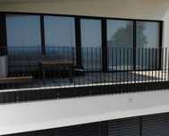 Balustrada aluminiowa balustrady balkonowe balkonowa aluminium